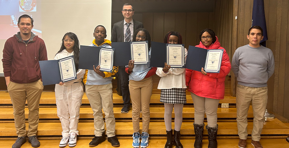 Citizenship & Science Academy of Syracuse Middle Schoolers Awarded for 1st Marking period Achievements